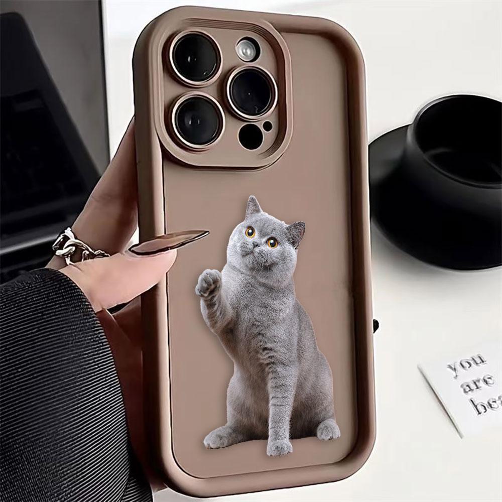 White Grey Cat Ragdoll Phone Case For HONOR X9D X9B X9A X8C X8B X8A X8 X7A X6A X7 X9 MAGIC 5 6 7 8 Y9 DIY Shell Funda Case Cover