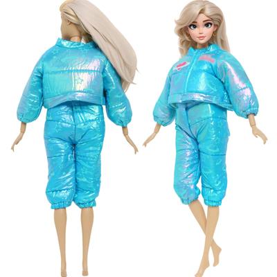 30cm Doll Outfit Astronaut Outer Space Dress Winter Coat + Pants Clothes for 30cm Doll Dollhouse Accessories Girl Toy