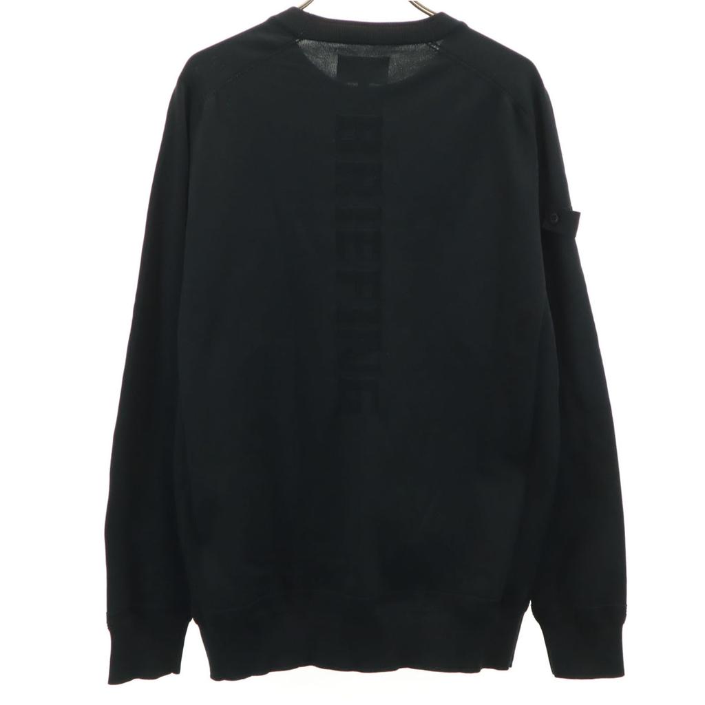 Beauty products BRIEFING golf Long sleeve Crew neck knit M black Men's Used