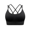Plus Size Criss-Cross Back Sports Bra for Women - Shockproof, Casual, Fitness, Running, Yoga