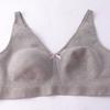 No Steel Ring Seamless Large Size Bra Full Cup Fat Girl Breathable 80B-120E Underwear