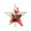 Hollow Out Christmas Tree Top Star White Christmas Tree Ornaments  Christmas Decoration