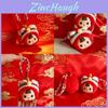 Plush Lion Doll With Silicone Face New Year Gift For Kids And Adults