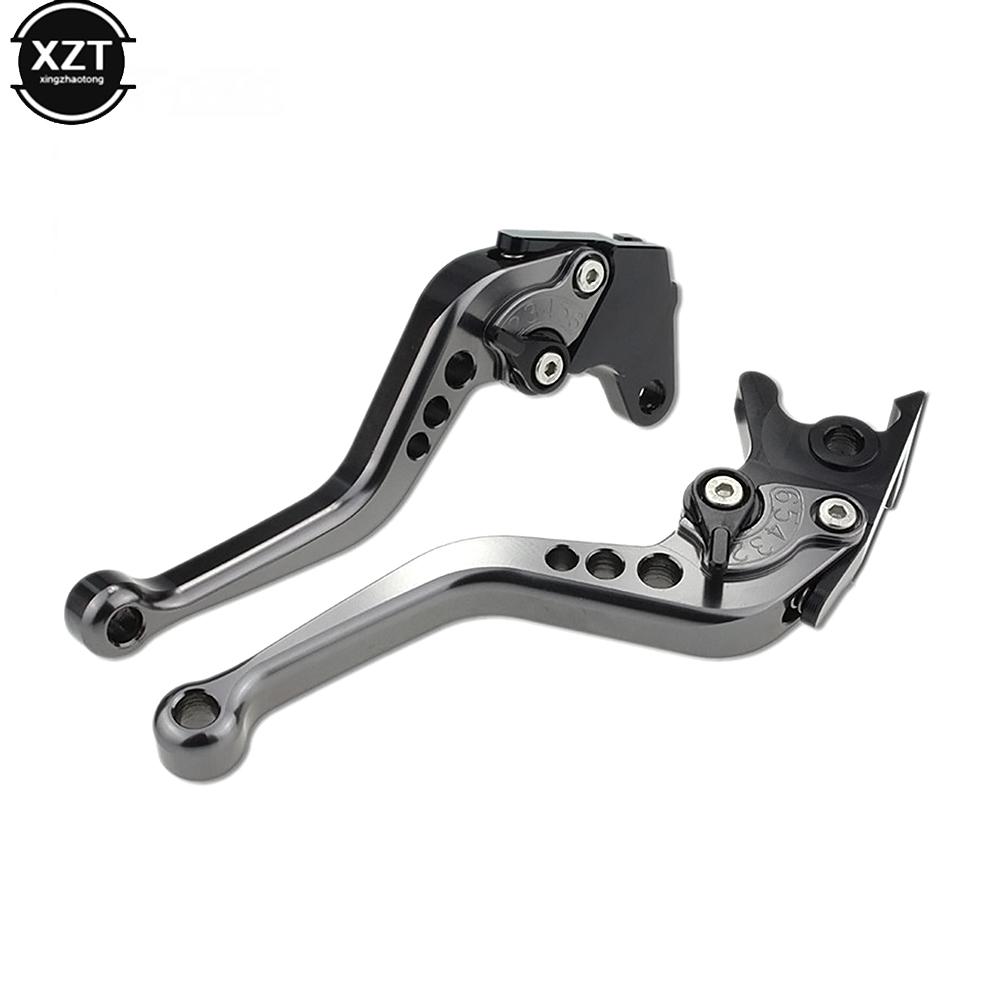 2 Pcs Clutch Handle Simson Tuning Universal CNC Alloy Motorcycle Brake Handle Adjustable Size Moto Motorbike Brake Levers