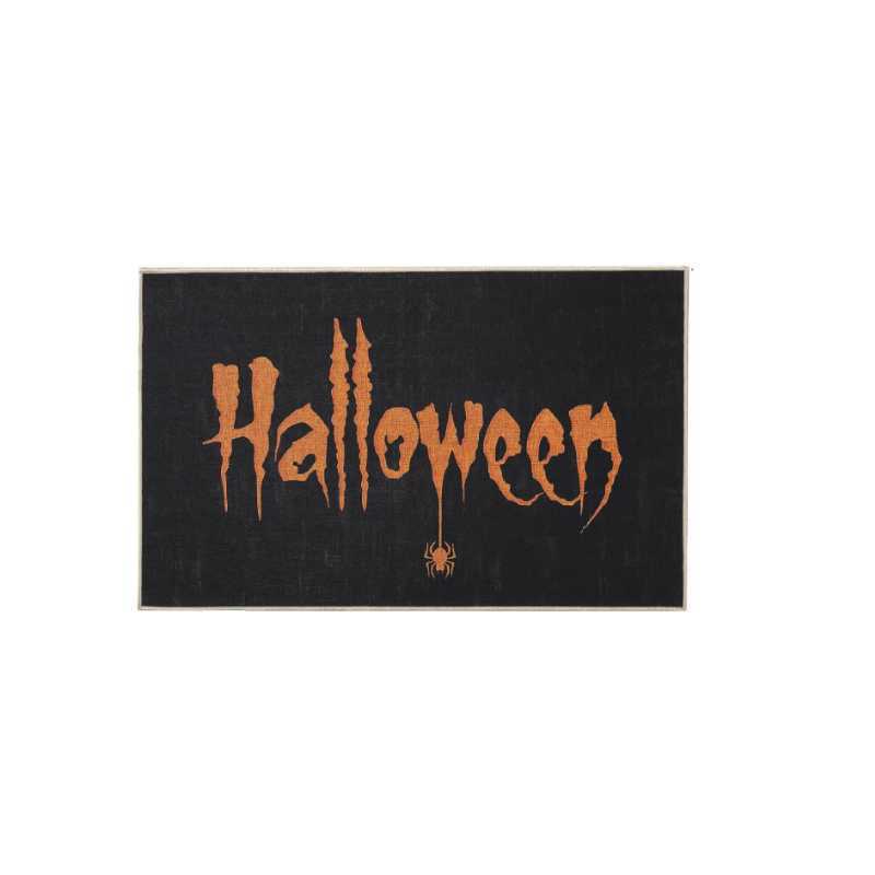 Läskig Halloween Tecknad Halkfri Inomhusmatta Matta Dörrmatta - Pumpa Spöke Fladdermus Häxa Festlig Hemdekoration Välkomstmatta