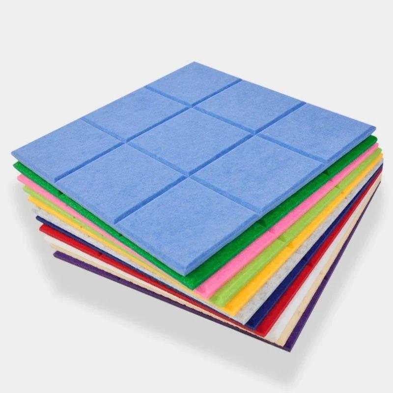 1/2/4PCS Nine Grid Felt Message Board Wall Mounted Bulletin Board for Office Decoration Notepad Holder Home Photo Display Use