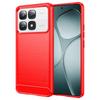 MOFI JK TPU Series-1 For Xiaomi 14T Pro/14T Case Carbon Fiber Texture TPU Soft Phone Cover