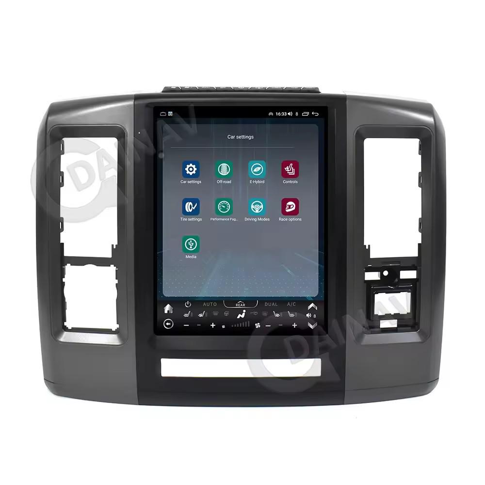 Dodge Ram 12.1-Inch Smart Android Vertical Screen with CarPlay