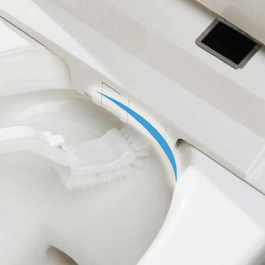 Space Saving Trash Can For Bathroom Crevice Press Trash Can With Toilet Brush Narrow Garbage Can Litter Bin Garbage Container