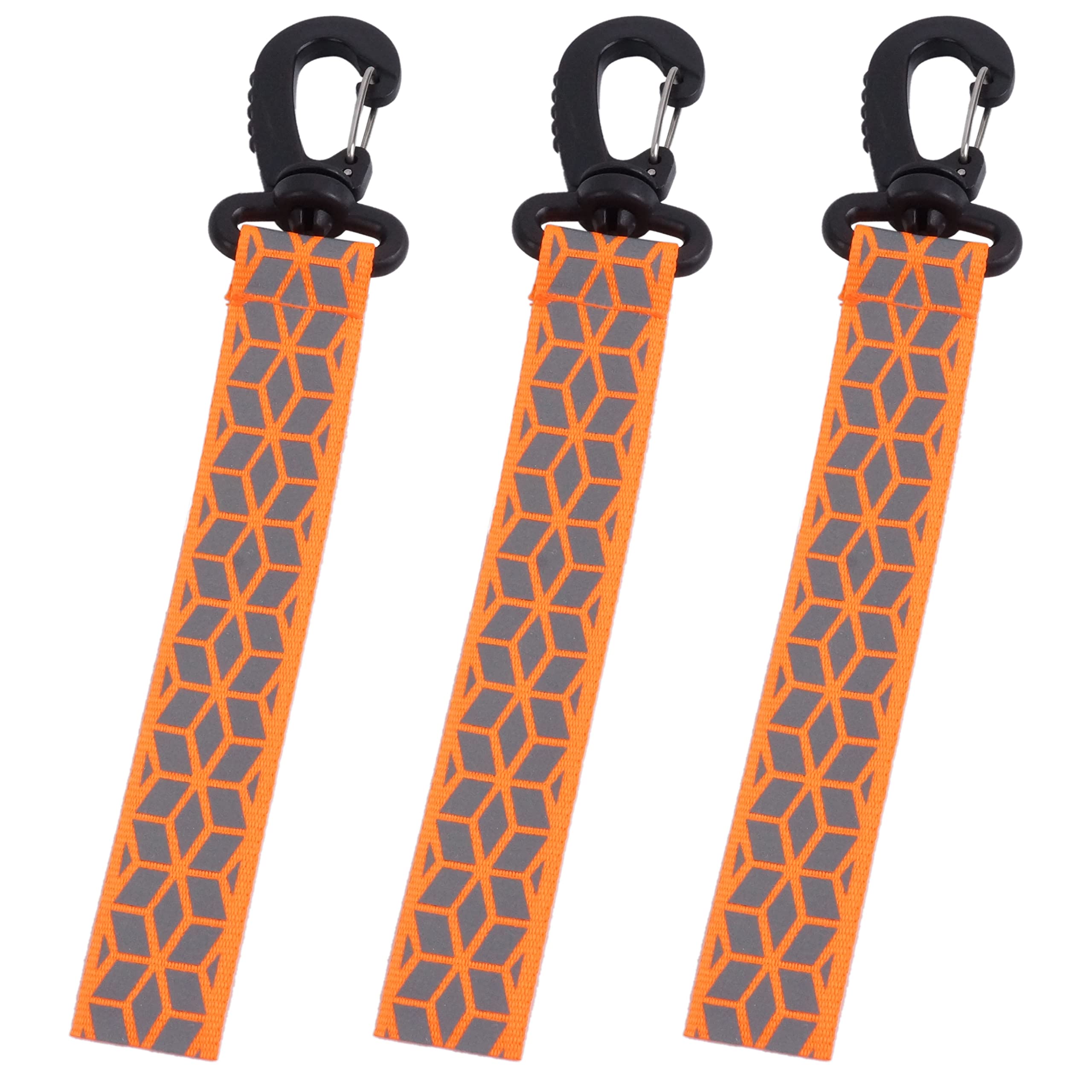 

взять PR-REF50ST [Набор из 3 штук] Светоотражающий ремешок, Брелок, Безопасность дорожного движения, Ночной светоотражающий, Светоотражающий оранжевый