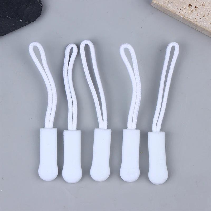 5/10/20Pcs Replacement Zipper Pulls Cord Extender/Zip Metal Pull For Backpacks Jackets Luggage Purses Handbags