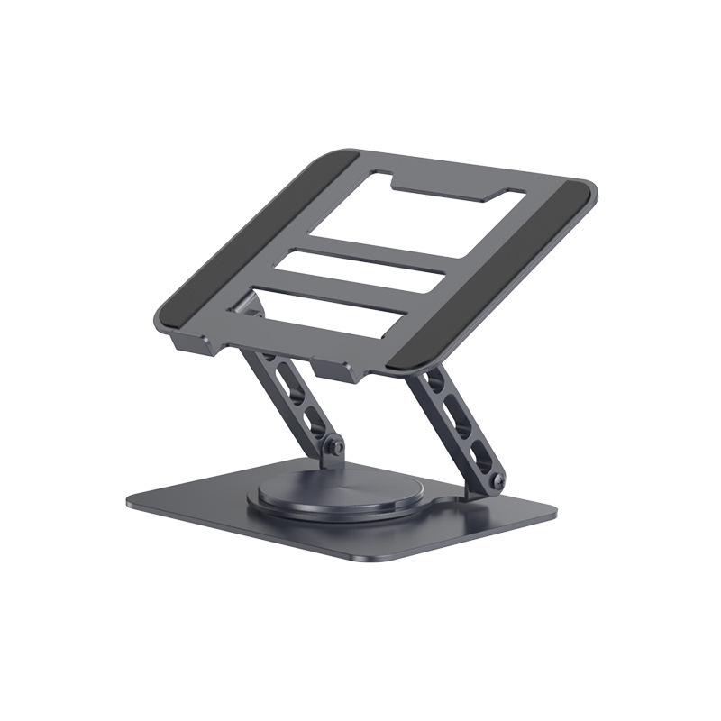 Rotatable Adjustable Metal Laptop Stand with Cooling and Height Adjustment for Gaming