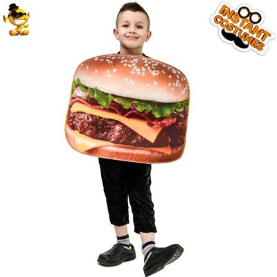 Halloween Children Children Spoof Burgers Funny Food Orgy Party Costumes Stage Costumes Character Acting Costumes