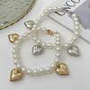 1/2/3Pcs Fashion Imitation Pearl Chain Anklet Bracelet For Women Bohemian Starfish Shell Millet Bead Ankle Chain Foot Jewelry