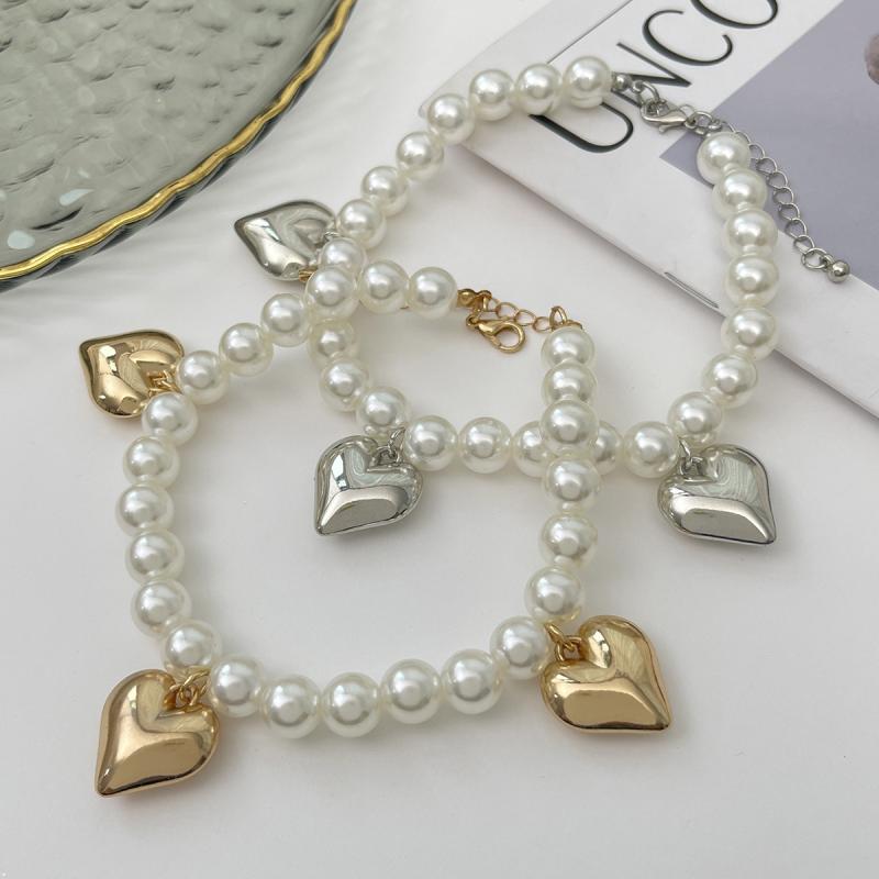 1/2/3Pcs Fashion Imitation Pearl Chain Anklet Bracelet For Women Bohemian Starfish Shell Millet Bead Ankle Chain Foot Jewelry