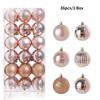 4CM Christmas Decoration Christmas Balls Hanging Xmas Tree Pendant for Home Party Decor 2025 New Year Navidad Gifts Ornaments