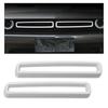 Griglia Anteriore Bianca Cornice Trim per Dodge Challenger 2015- Accessori