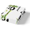 Cute Little Panda Patterned Bed Sheet Set, Children's Animal Bedroom Decoration Bed Sheet Set, Boys' Printed Duvet Cover Set