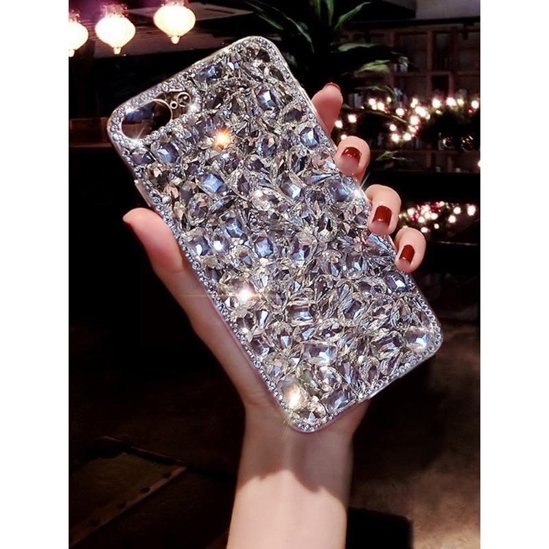 

Apple 17 Mobile Phone Case New 14PM Full Diamond 13promax Premium 12 Gem IPhone 16 Full Cover Anti Fall 15 iPhone 12promax