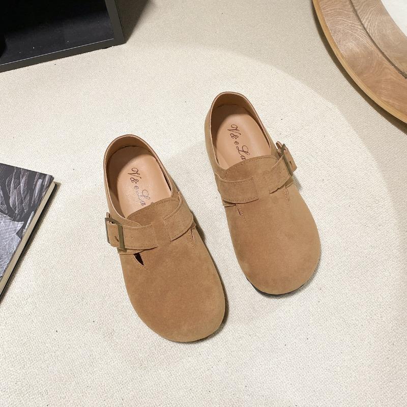 

Women s new spring and autumn women s shoes retro flat-soled soft-soled maternity shoes 40 верблюд