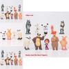 Adorable Masha And The Bear Action Figure Set Perfect For Cake Toppers And Playtime Fun