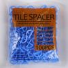Pack of 100 User Friendly Tile Installation Spacers for Quick Easy Setup On Wall and Floor Tiles with Size Options 1.0mm To 3.0mm