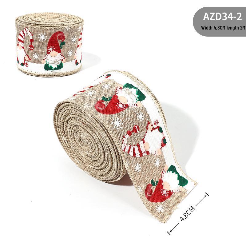 New Satin Christmas Ribbon for Tree Decorations and Bows