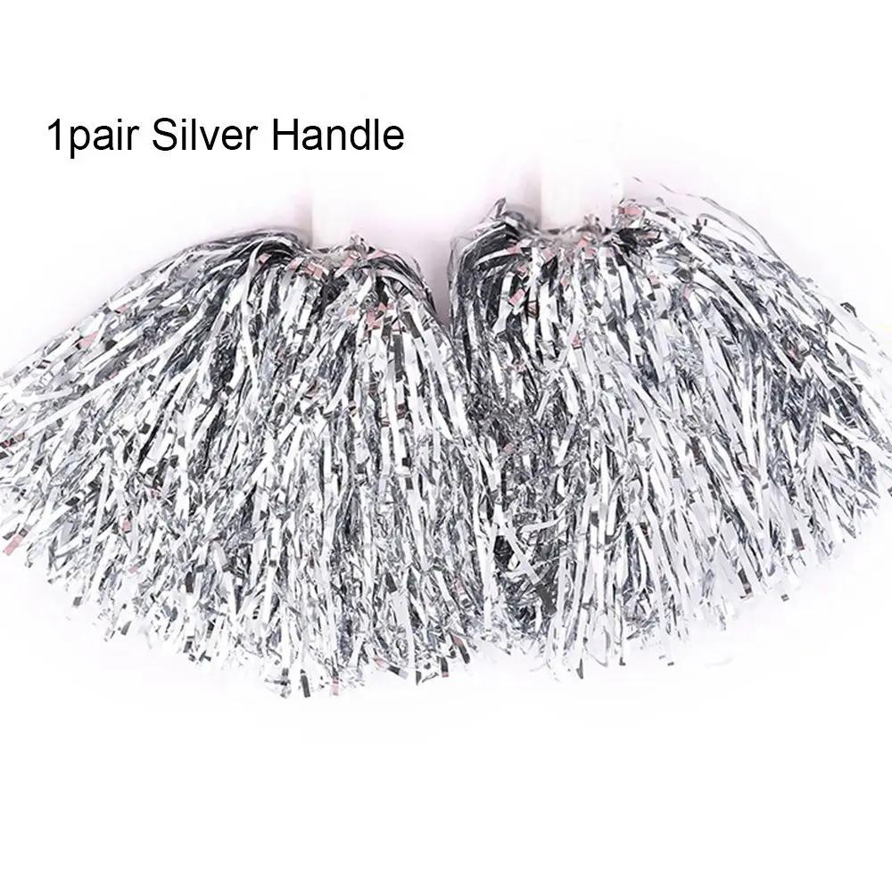 Concert Fancy Double hole handle Dance Party Decorator Club Sport Supplies Cheerleading Cheering Ball Cheerleader pompoms