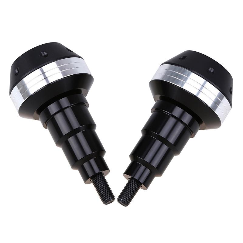 Ein Paar Universal-Motorrad-Rahmenschieber, CNC-Aluminium, Anti-Kleber-Crash-Pad, Absturzsicherung