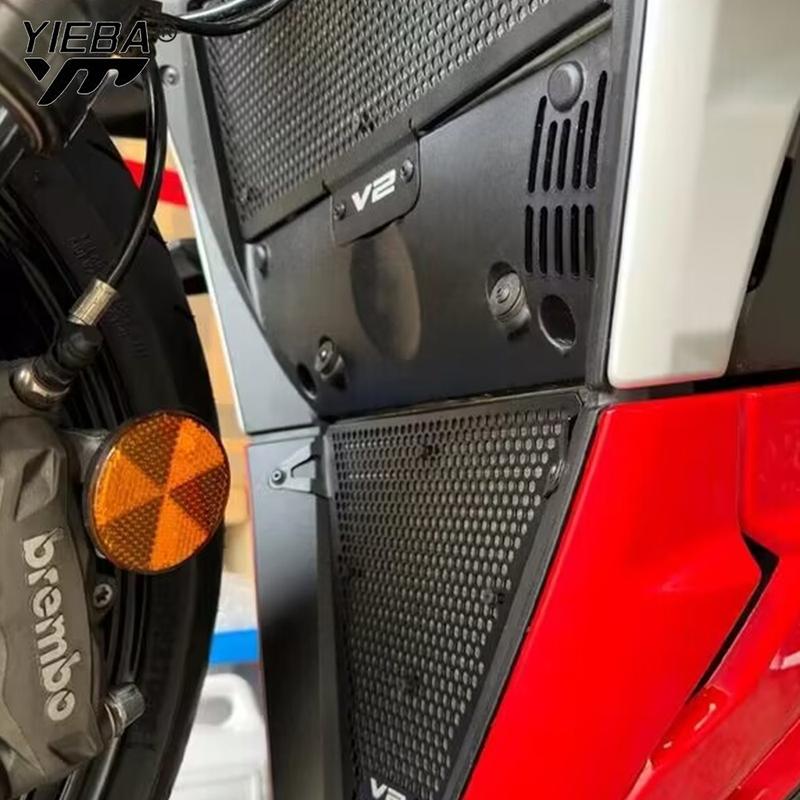Motorcycle Accessories Radiator Grille Guard Cover Oil Cooler Guard Protection For Ducati Streetfighter V2 2022 2023 2024 2025