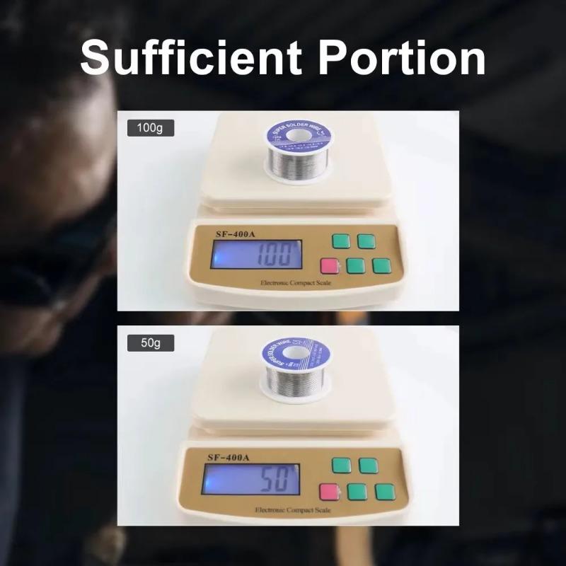 20/30/50/100g Electronic Soldering Wire Solder Wires Rosin Core Tin Multipurpose Welding Wire Flux Iron Wire Reel Household Tool