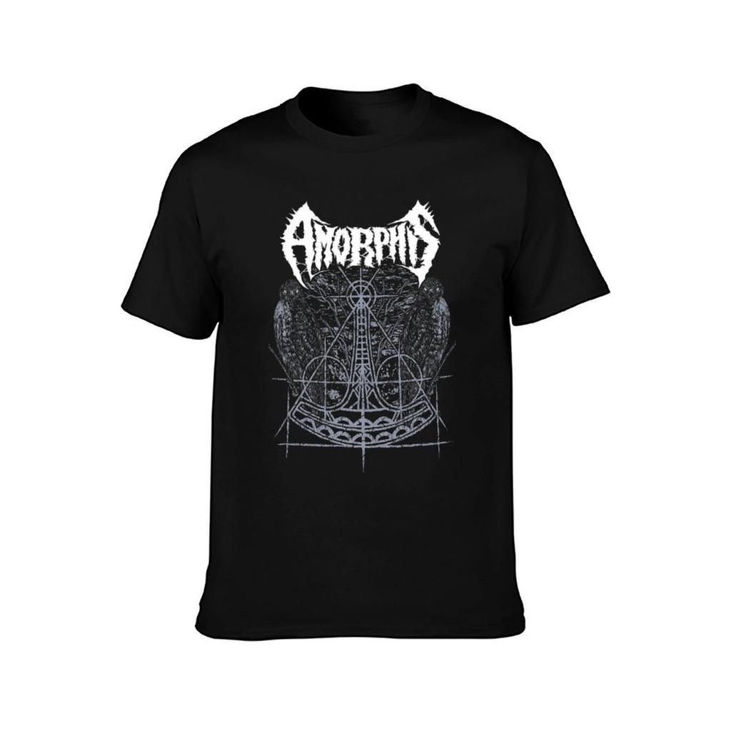Man T Amorphis Quality Shirt Shirt Cotton T-Shirt Man Graphic T High