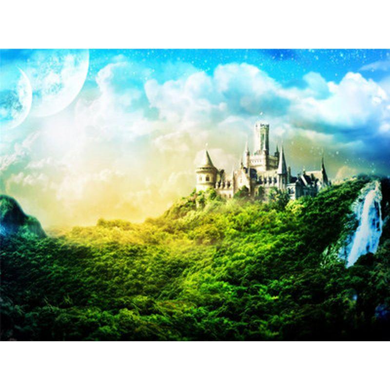 5d Diy Diamant Complet Rotund Pictură Peisaj Diy Diamant Broderie Cusă De Cruce Decorare Acasă