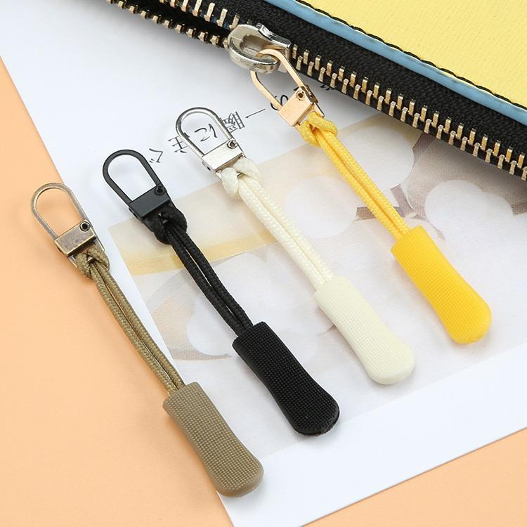 5pcs Removable Pull Lock Head, Clothes, Bags, Zipper Head Accessories, Universal Pull Tab Repair Pendant, Luggage, Small Pull Pendant.