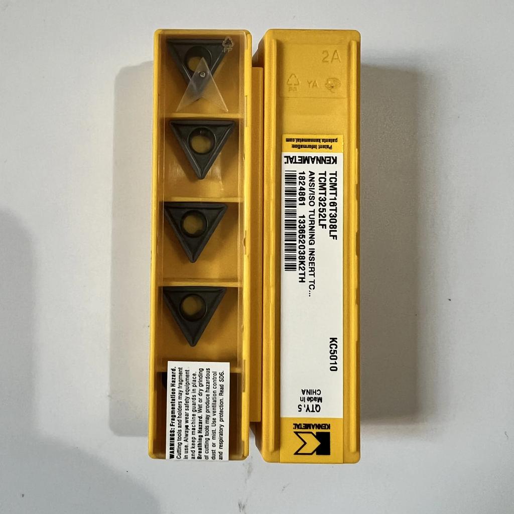 KENNAMETEL / TCMT16T308LF KC5010  / Original Carbide Blade 10 Pcs