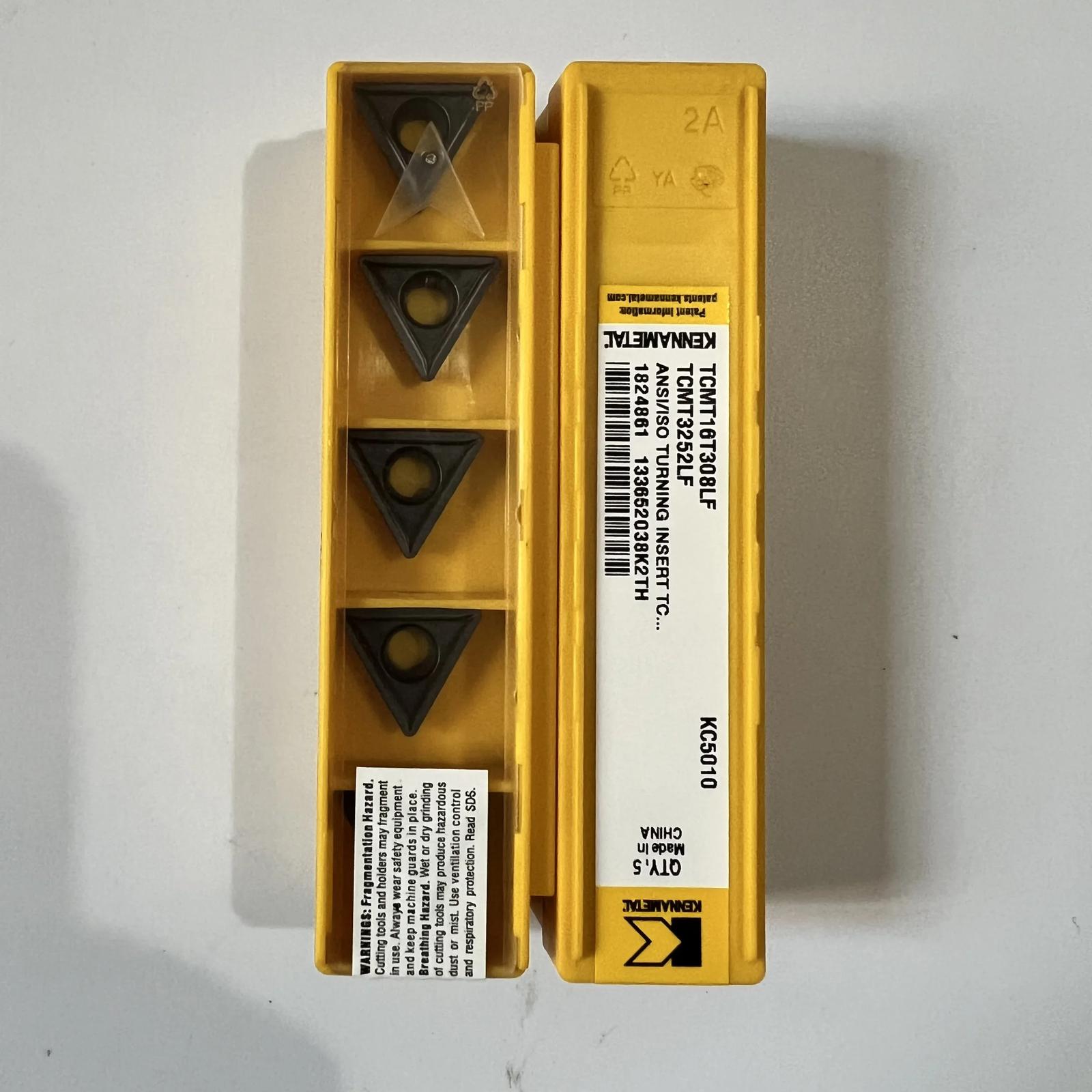 

KENNAMETEL / TCMT16T308LF KC5010 / Original carbide blade 10 Pcs
