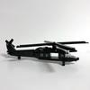 Military Series Black Hawk Helicopter Armed Plane Model Assembled Toys Compatible Small Particles
