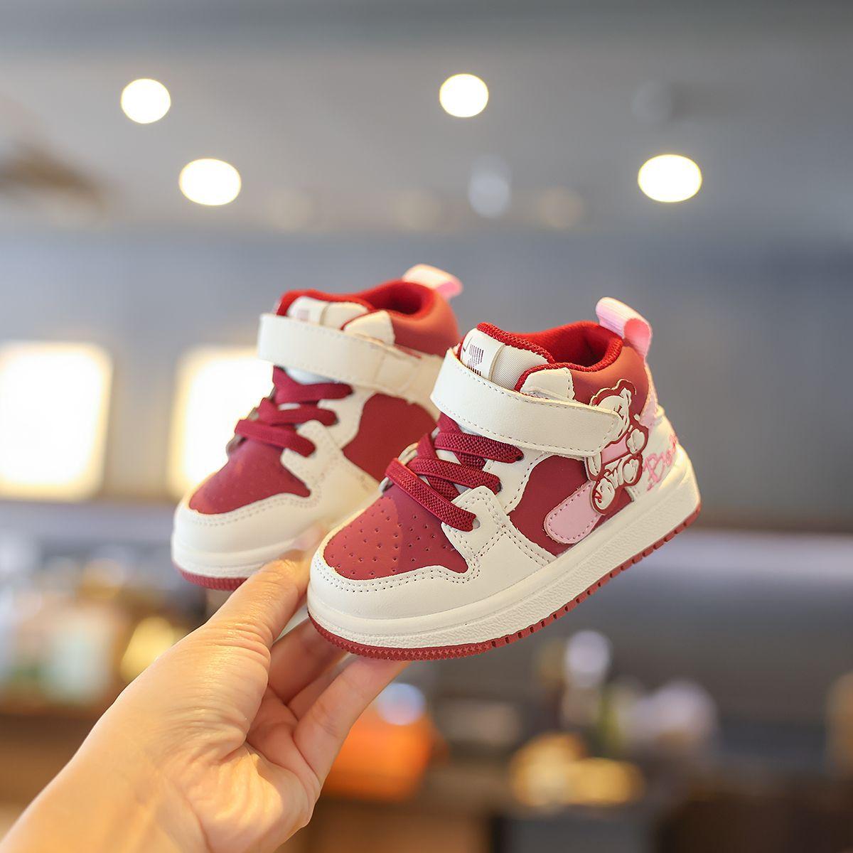 

Детская осенняя обувь обувь для малышей для девочки детская обувь с высоким верхом для малышей 1 2-3 года мальчик детская обувь на мягкой подошве 15 inner length about 12CM