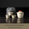 Yipan Ru Kiln Portable Travel Tea Set