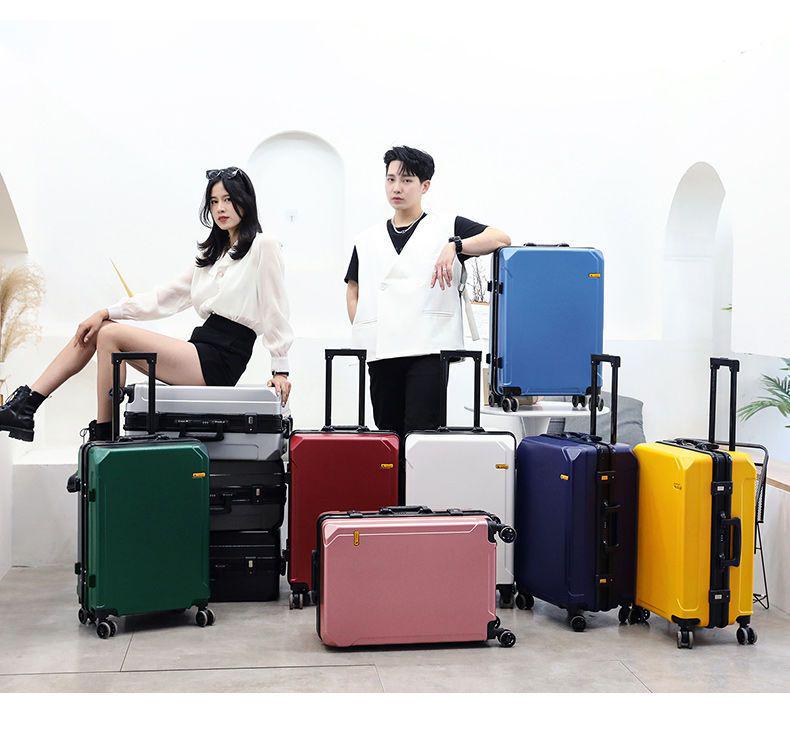 Men's Sturdy Thickened Travel Trolley Suitcase with Silent Wheels (2025 Model)