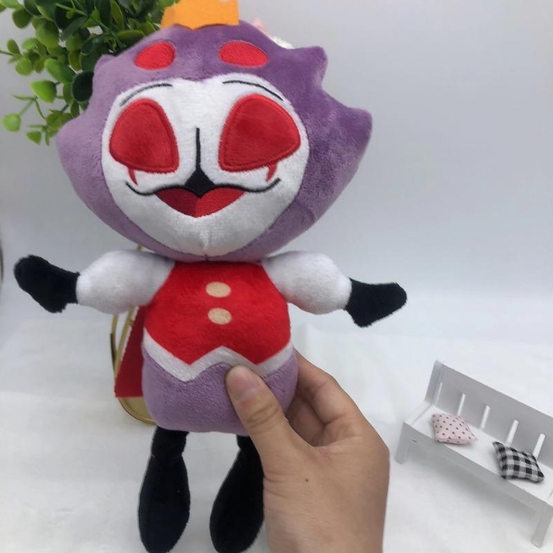 Tegneserie Anime Helluva Boss Ekstremt Ond Sjef Plysjleke Demondukke Sammenlignet med Prins Leeds Anime Perifer Plysjleker