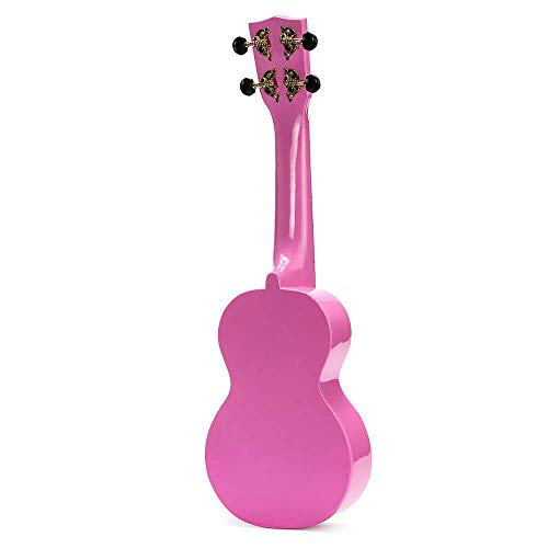 MAHALO Soprano Ukulele Art Series U-SMILE Pink