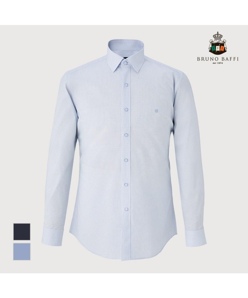BRUNOBAFFI [26 New Arrival] Comfort Slim Fit Dress Shirt_Mantl6Y1241
