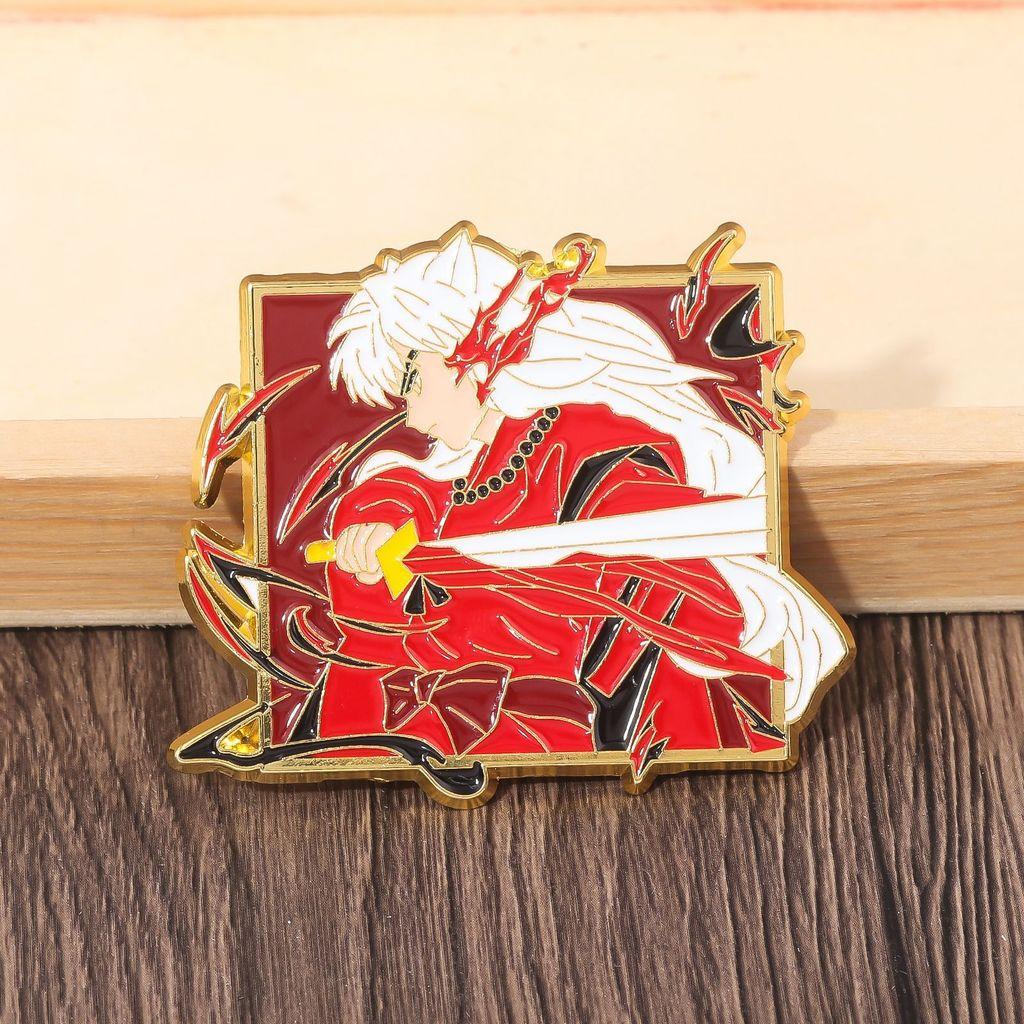 Inuyasha Kill No More Collectors Badge With Electroplated Surface For Fans