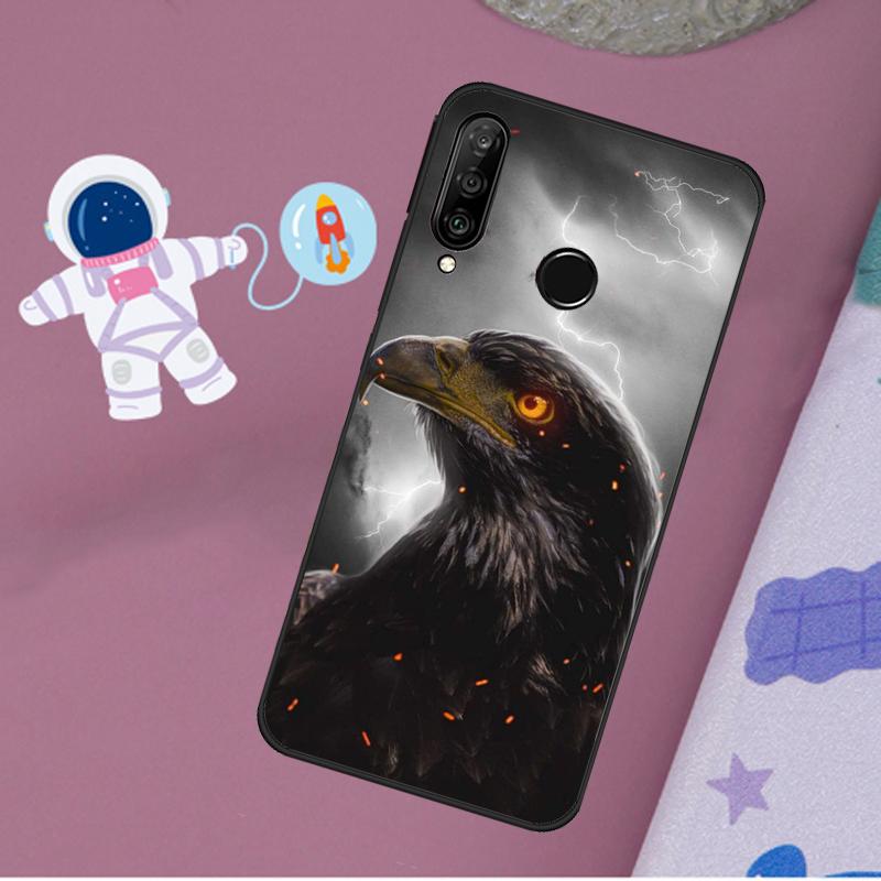 Eagle Hawk Bird Animal For Huawei Nova Y72 Y73 Y60 Y70 Y90 Y61 Y91 7i 8i 11i 12i 12s 9 10 SE P20 P30 P40 Lite Case