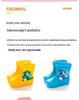 Cartoon Baby Non-Slip Waterproof Rubber Rain Boots - Cute Toddler Shoes