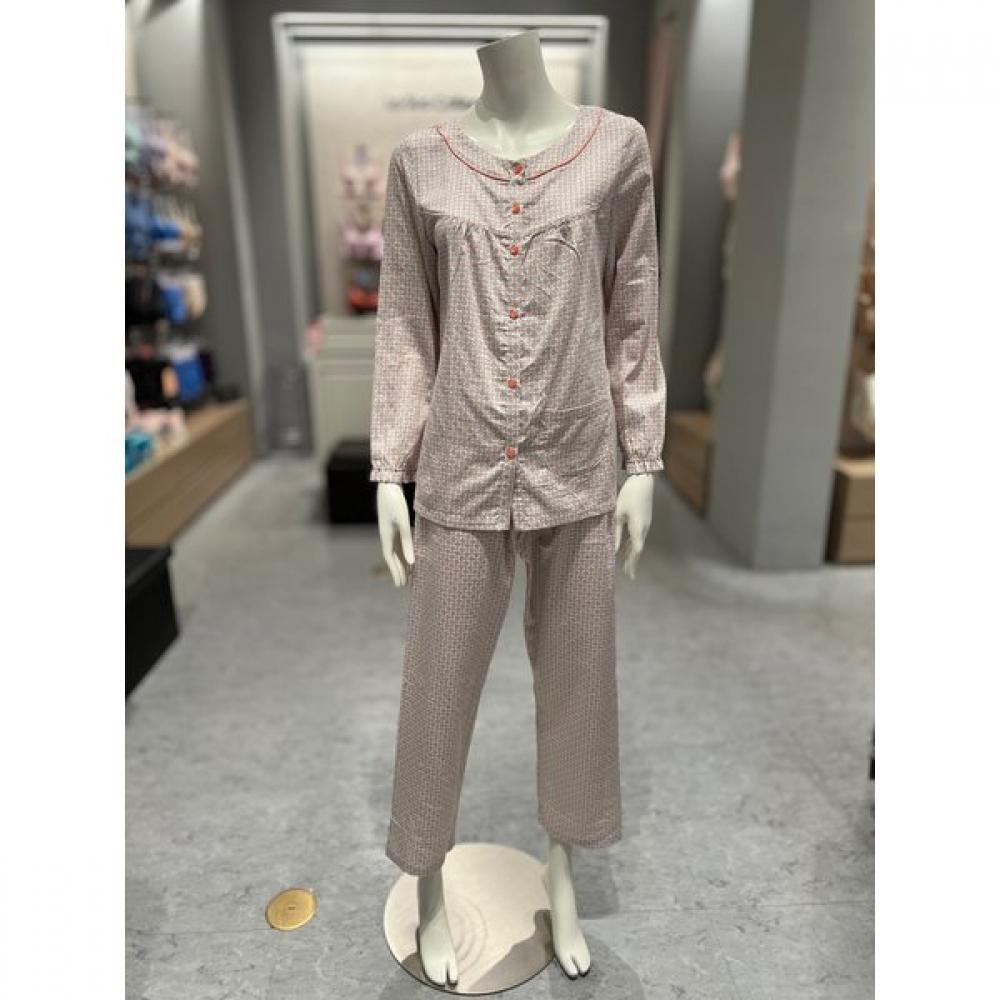 

Triumph Women S 100 Cotton Flower Long Sleeve Pajama Tdwpj112pe 90