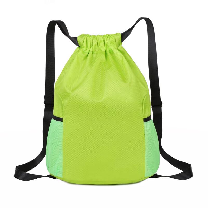 Спортивно-туристический рюкзак Dairian Oxford со шнурком Small 31x16x43cm зелёный