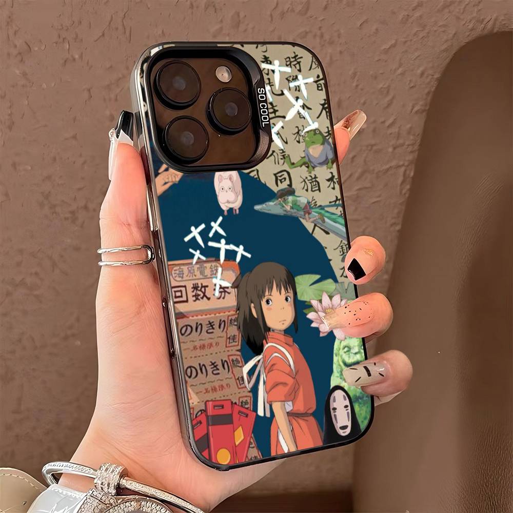 S-SpiritedS CARTOON A-AwayS Phone Case For IPhone 16 15 14 13 12 11 Pro Max 17 Plus Colorful Cover