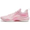 Li-Ning Li Ning Comfortable Abrasion Resistant Breathable Low Top Basketball Shoes Men's Pink ABPU007-4